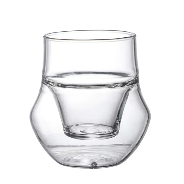 Double-layer Glass Cup Set for Espresso and Tea