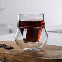 Double-layer Glass Cup Set for Espresso and Tea